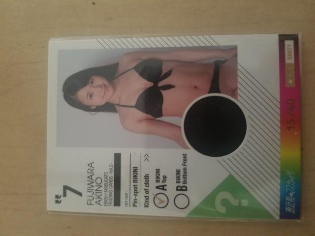 恵比寿マスカッツ 藤原亜紀乃 コスチュームカード < タレントグッズ  恵比寿マスカッツ 藤原亜紀乃 コスチュームカード  < タレントグッズの