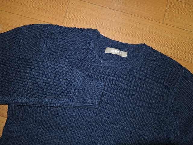 新品ナノユニバースnano・universeケーブル系ニットS紺系 < ブランド 新品ナノユニバースnano・universeケーブル系ニットS紺系 < ブランドの