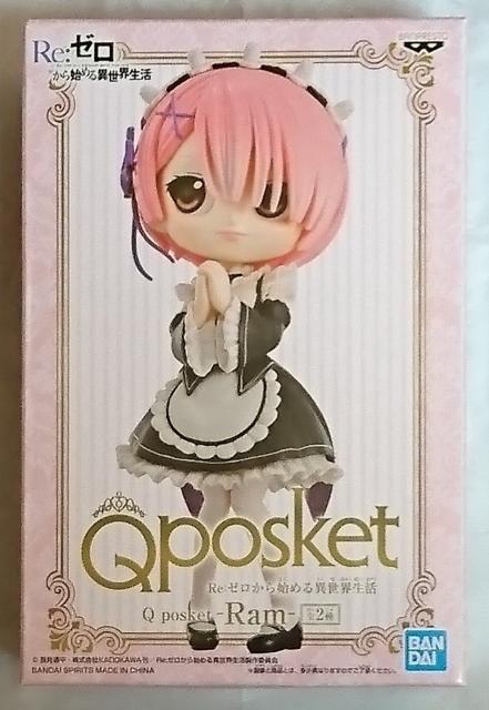 Re:ゼロ から始める異世界生活 Q posket Ram ラム A < アニメ/コミック/キャラクター Re:ゼロ から始める異世界生活 Q posket Ram ラム A < アニメ/コミック/キャラクターの