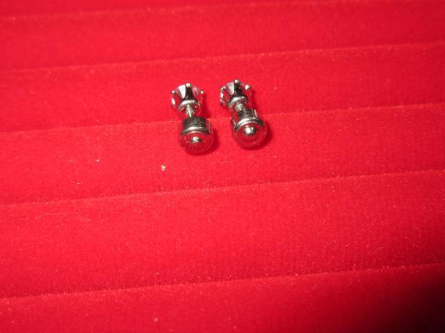 未使用☆ステンレス製*カチッとジュエルピアス*両耳ペア < 女性アクセサリー/時計  未使用☆ステンレス製*カチッとジュエルピアス*両耳ペア < 女性アクセサリー/時計の