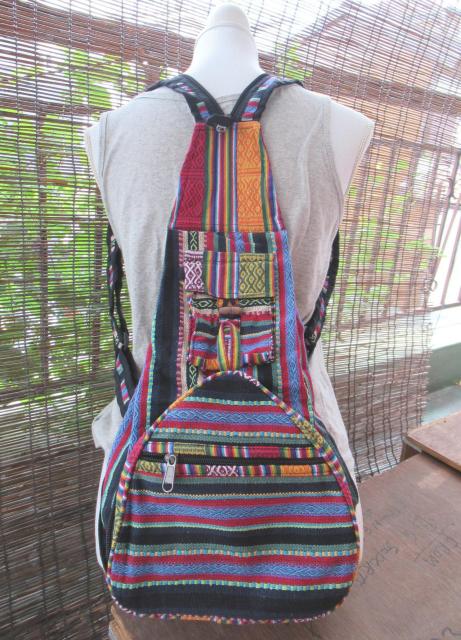 折りたためる*ネパールゲリコットンリュックサック 3 < 女性ファッション 折りたためる*ネパールゲリコットンリュックサック 3 < 女性ファッションの