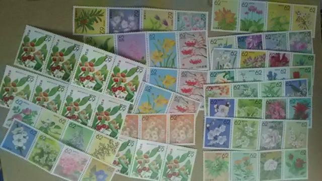 62円切手72枚新品未使用品  6272ー花 < ホビー  62円切手72枚新品未使用品  6272ー花  < ホビーの
