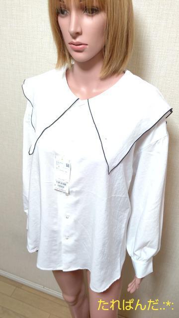 新品タグ付☆ROPE,PICNIC☆ビックカラー配色ブラウスT272☆3点で即落 < ブランド  新品タグ付☆ROPE,PICNIC☆ビックカラー配色ブラウスT272☆3点で即落 < ブランドの