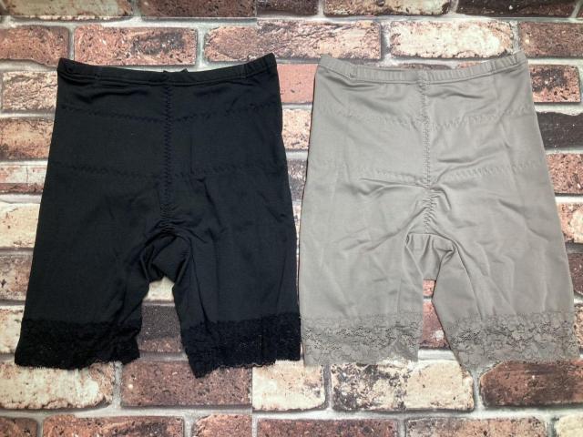 送料無料!骨盤補正&美尻効果!暖か裏起毛パワーネット使用&裾レース付きロング丈ガードル(2色から)1枚 < 女性ファッション  送料無料!骨盤補正&美尻効果!暖か裏起毛パワーネット使用&裾レース付きロング丈ガードル(2色から)1枚 < 女性ファッションの