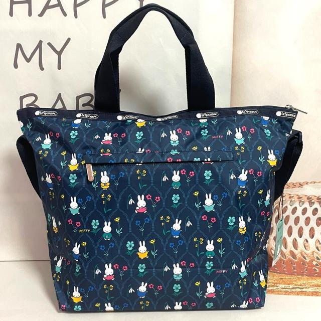 ★新品未使用★LeSportsac レスポートサック miffy ミッフィー ガーデンフローラル 2WAYトートバッグ  4360 < 女性ファッション  ★新品未使用★LeSportsac レスポートサック miffy ミッフィー ガーデンフローラル 2WAYトートバッグ  4360 < 女性ファッションの