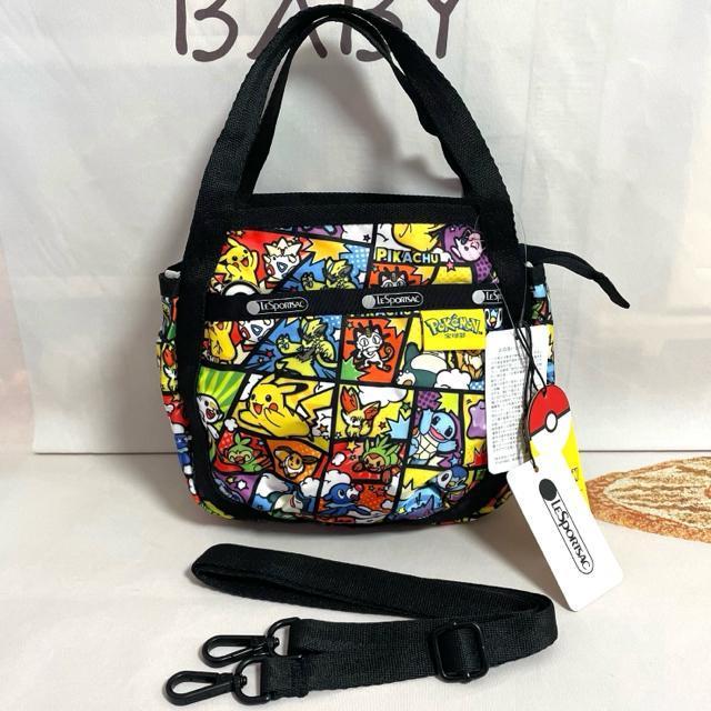 ★新品★LeSportsac レスポートサック ポケモン ピカチュウ 2way ショルダーバッグ スモールジェニー 8056 < 女性ファッション  ★新品★LeSportsac レスポートサック ポケモン ピカチュウ 2way ショルダーバッグ スモールジェニー 8056  < 女性ファッションの