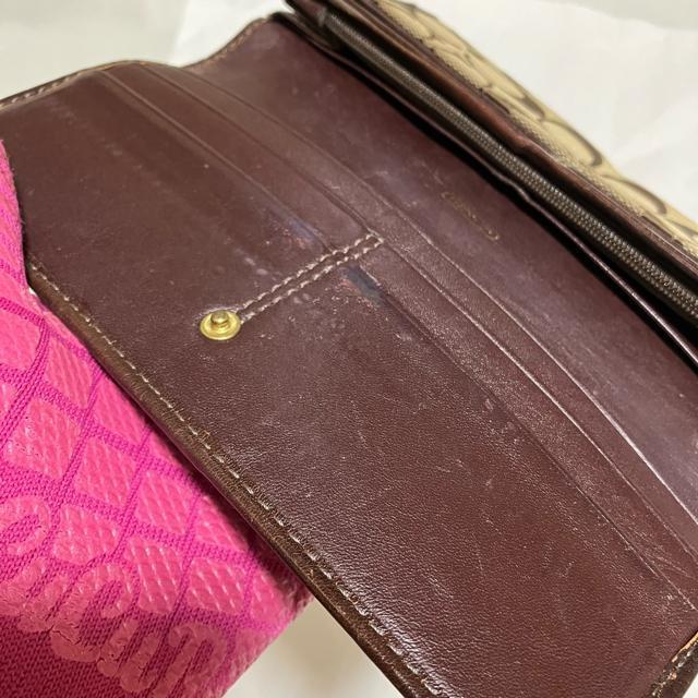 C【COACH / コーチ】 レザー × キャンバス / シグネチャー 長財布 < ブランド C【COACH / コーチ】 レザー × キャンバス / シグネチャー 長財布 < ブランドの