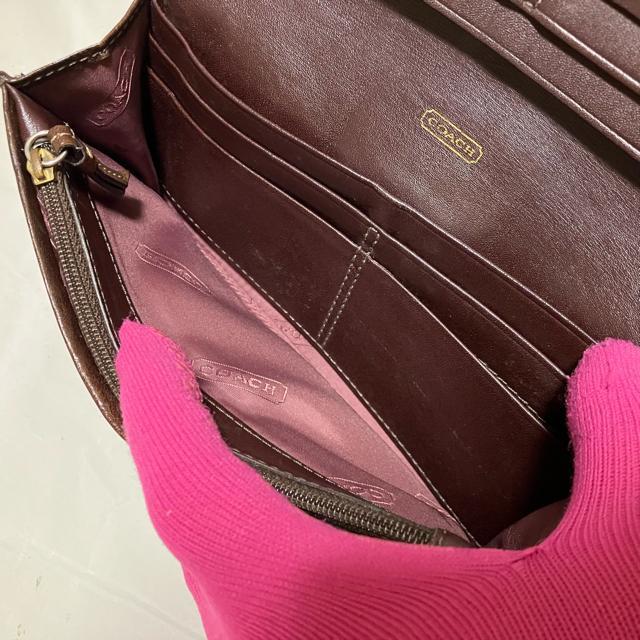 C【COACH / コーチ】 レザー × キャンバス / シグネチャー 長財布 < ブランド C【COACH / コーチ】 レザー × キャンバス / シグネチャー 長財布 < ブランドの