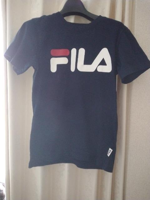 FILATシャツ150cm紺色ネイビーフィラ < キッズ/ベビー  FILATシャツ150cm紺色ネイビーフィラ  < キッズ/ベビーの