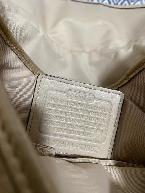 【美品】COACH コーチ F12852 シグネチャー ショルダーバッグ 肩掛け < ブランド  【美品】COACH コーチ F12852 シグネチャー ショルダーバッグ 肩掛け < ブランドの