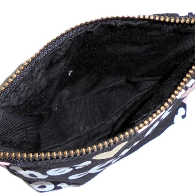 【13p幅ミニファスナーポーチ】 リメイク◆Cher◆シェル・黒ブラック◆ < 女性ファッション 【13p幅ミニファスナーポーチ】 リメイク◆Cher◆シェル・黒ブラック◆ < 女性ファッションの