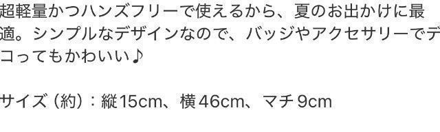ちゃお雑誌付録★シャイニング!サマーブラックビッグボディバッグ < 女性ファッション  ちゃお雑誌付録★シャイニング!サマーブラックビッグボディバッグ < 女性ファッションの