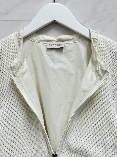 MONCLER モンクレール マグリア ニット カーディガン ホワイト 白 レディース Sサイズ 美品 < ブランド MONCLER モンクレール マグリア ニット カーディガン ホワイト 白 レディース Sサイズ 美品 < ブランドの