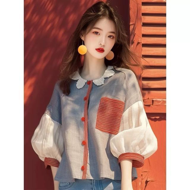 新品大人フェミニンな異素材ブラウス/ナチュラルベージュ < 女性ファッション 新品大人フェミニンな異素材ブラウス/ナチュラルベージュ < 女性ファッションの