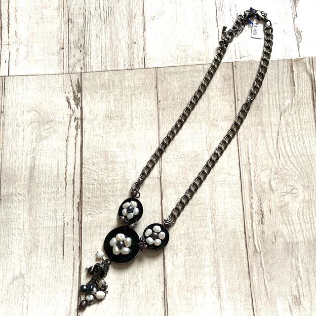 ☆新品!チェーンネックレス・淡水パール < 女性アクセサリー/時計 ☆新品!チェーンネックレス・淡水パール < 女性アクセサリー/時計の