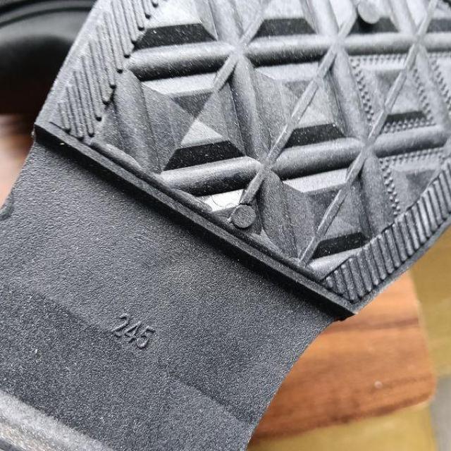 新品 24.5cm レディース ブーツ ブラック 厚底 シューズ ショートブーツ < 女性ファッション 新品 24.5cm レディース ブーツ ブラック 厚底 シューズ ショートブーツ < 女性ファッションの