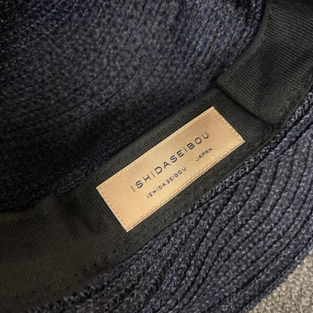 即決 石田制帽 ishidaseibou ハット 帽子 ネイビー M < 女性ファッション 即決 石田制帽 ishidaseibou ハット 帽子 ネイビー M < 女性ファッションの