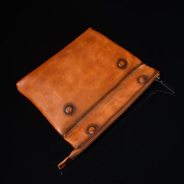 ◆NOROSHI(狼煙) 本気サコッシュ 薄型 ショルダーバッグ クラッチバッグ◆b45茶 < 男性ファッション ◆NOROSHI(狼煙) 本気サコッシュ 薄型 ショルダーバッグ クラッチバッグ◆b45茶 < 男性ファッションの