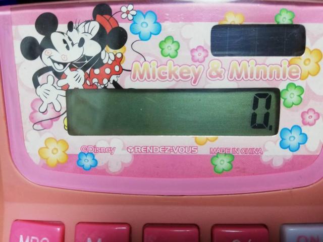 Mickey&Minnie 電卓 < インテリア/ライフ Mickey&Minnie 電卓 < インテリア/ライフの