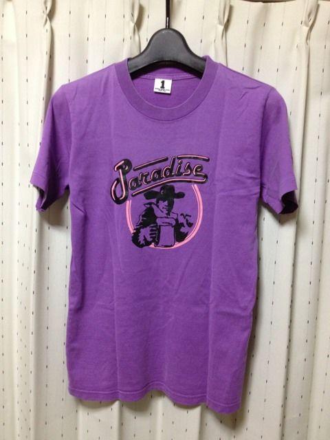 ワールドワイドラブ プリント 半袖Tシャツ Sサイズ1  紫 青 日本製 古着 ユーズド < ブランド  ワールドワイドラブ プリント 半袖Tシャツ Sサイズ1  紫 青 日本製 古着 ユーズド  < ブランドの