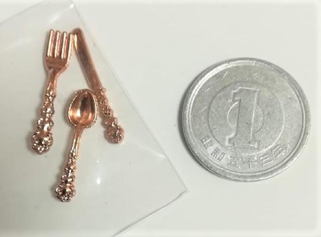 ミニチュア★カトラリー★ナイフ&フォーク&スプーン★A★ < おもちゃ  ミニチュア★カトラリー★ナイフ&フォーク&スプーン★A★  < おもちゃの