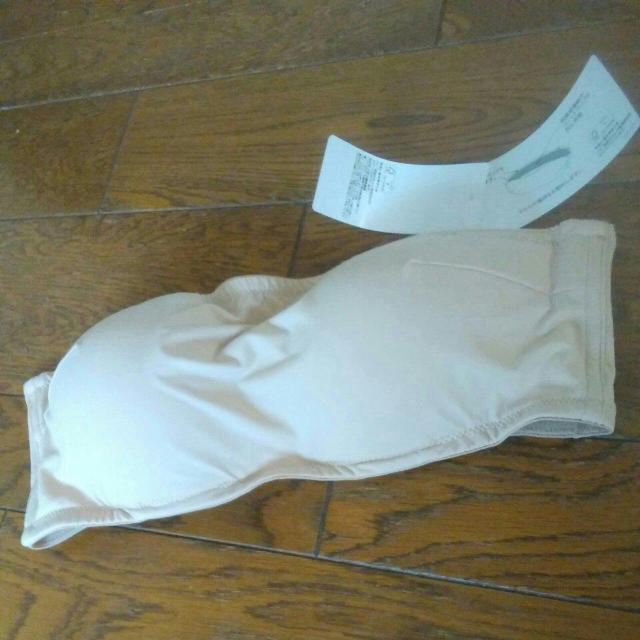 新品 チューブトップブラ ベージュ Lサイズ < 女性ファッション 新品 チューブトップブラ ベージュ Lサイズ < 女性ファッションの