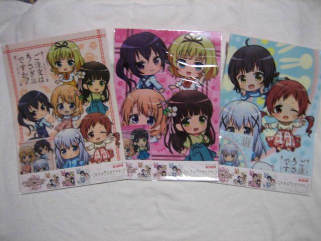 ご注文はうさぎですか?  クリアファイルセット(A4&A7) 全3種セット < アニメ/コミック/キャラクター  ご注文はうさぎですか?  クリアファイルセット(A4&A7) 全3種セット  < アニメ/コミック/キャラクターの