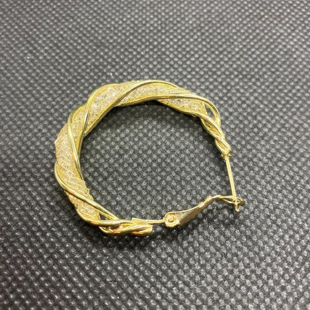 即決 S925 ゴールドカラー ピアス 片耳のみ < 女性アクセサリー/時計  即決 S925 ゴールドカラー ピアス 片耳のみ < 女性アクセサリー/時計の
