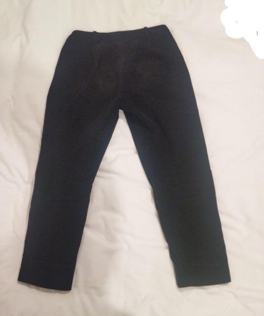 A.P.C.黒 コーデュロイ テーパードパンツ M 1990年代ビンテージ < 女性ファッション  A.P.C.黒 コーデュロイ テーパードパンツ M 1990年代ビンテージ < 女性ファッションの
