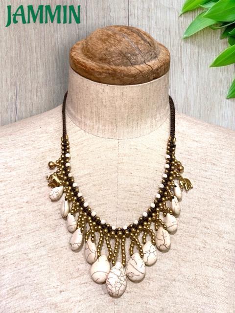 ストーンネックレス アジアン エスニック ストーン < 女性アクセサリー/時計  ストーンネックレス アジアン エスニック ストーン  < 女性アクセサリー/時計の