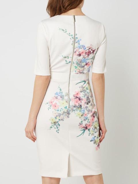 ted baker テッドベイカー花モチーフワンピース < 女性ファッション ted baker テッドベイカー花モチーフワンピース < 女性ファッションの