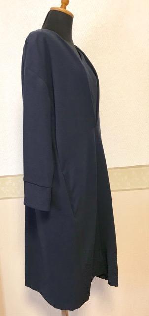 SIMPLICITE ジョイントワークス Vタックワンピース 紺 < 女性ファッション SIMPLICITE ジョイントワークス Vタックワンピース 紺 < 女性ファッションの