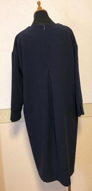 SIMPLICITE ジョイントワークス Vタックワンピース 紺 < 女性ファッション SIMPLICITE ジョイントワークス Vタックワンピース 紺 < 女性ファッションの