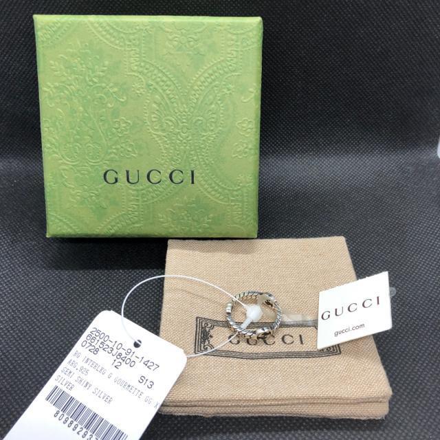 即決 未使用 GUCCI グッチ インターロッキング G リング 指輪 12 < ブランド 即決 未使用 GUCCI グッチ インターロッキング G リング 指輪 12 < ブランドの