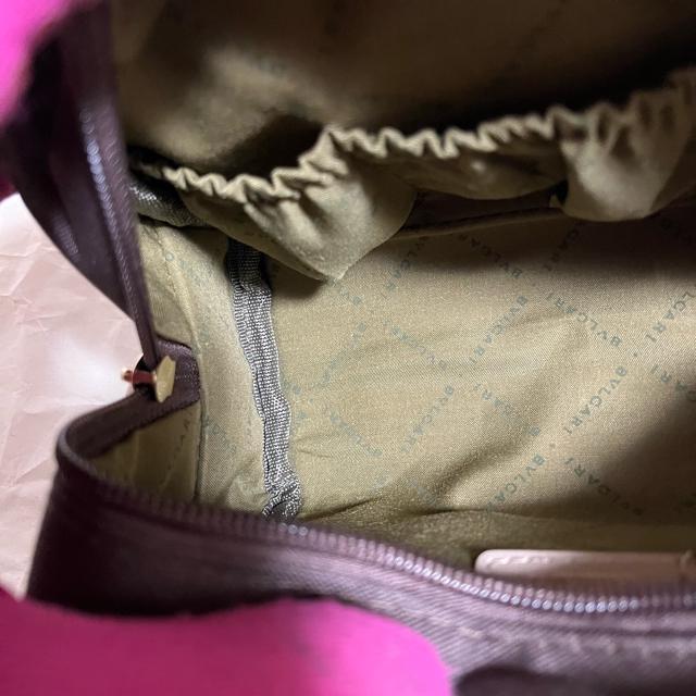 BVLGARI �~ �G�~���[�c�q�� ����i �~�j�o�b�O �Z�J���h�o�b�O �|�[�` �� �u�����h�� 