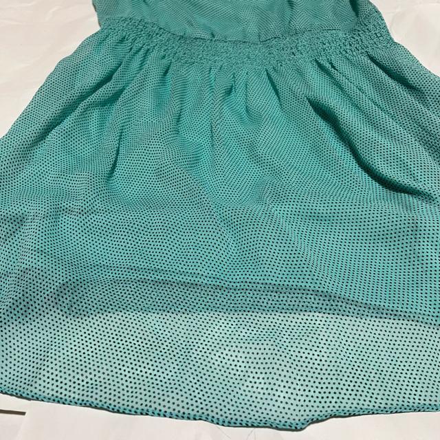 【美色】ZARA Trafaluc フレアワンピース 膝下丈 ターコイズ系 M < ブランド 【美色】ZARA Trafaluc フレアワンピース 膝下丈 ターコイズ系 M < ブランドの