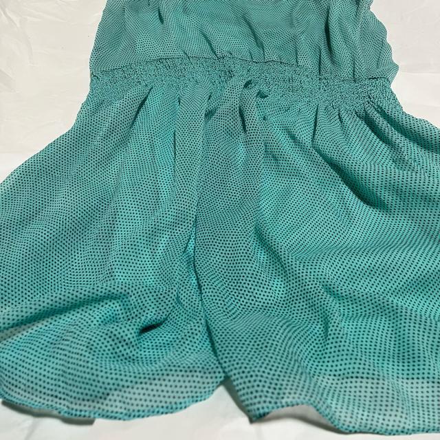【美色】ZARA Trafaluc フレアワンピース 膝下丈 ターコイズ系 M < ブランド 【美色】ZARA Trafaluc フレアワンピース 膝下丈 ターコイズ系 M < ブランドの