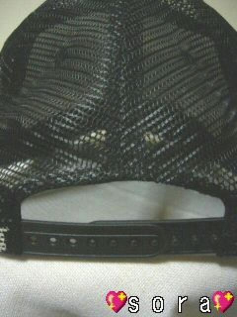 チェーン付♪スカルワッペン刺繍&アイレットクラッシュ キャップ < 男性ファッション チェーン付♪スカルワッペン刺繍&アイレットクラッシュ キャップ < 男性ファッションの