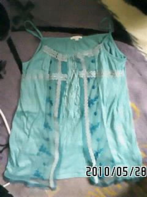 古着・フラワー刺繍レース重ねキャミソール型ワワンピース < ブランド 古着・フラワー刺繍レース重ねキャミソール型ワワンピース < ブランドの