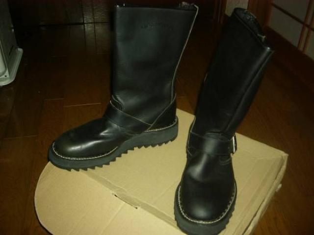 美中古NEIGHBORHOOD×GEORGECOXレザーブーツ黒L9ネイバーフッド < ブランド  美中古NEIGHBORHOOD×GEORGECOXレザーブーツ黒L9ネイバーフッド  < ブランドの