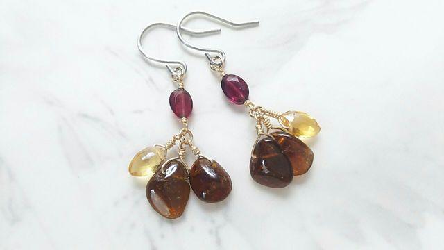 14kgf*秋色のピアス* 17058 < 女性アクセサリー/時計 14kgf*秋色のピアス* 17058 < 女性アクセサリー/時計の