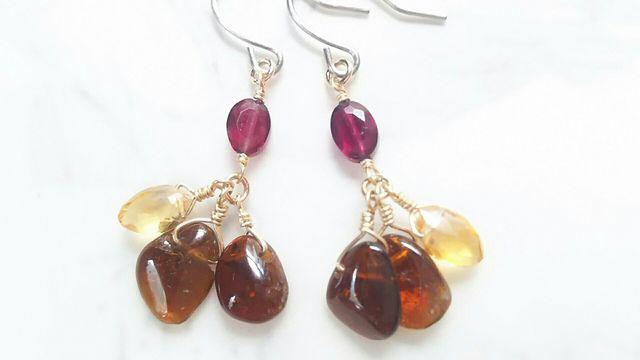 14kgf*秋色のピアス* 17058 < 女性アクセサリー/時計 14kgf*秋色のピアス* 17058 < 女性アクセサリー/時計の