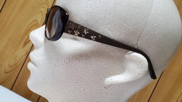 正規良 レア フェンディ グラマラススターサングラス 茶×ゴールドロゴ☆ ズッカFロゴ 付属有 ゴシックアイウェア < ブランド  正規良 レア フェンディ グラマラススターサングラス 茶×ゴールドロゴ☆ ズッカFロゴ 付属有 ゴシックアイウェア < ブランドの
