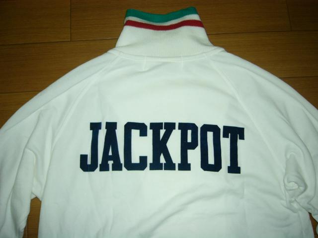 TMT トラックジャケット S 白 トリコロール JACKPOT ジャージ < ブランド  TMT トラックジャケット S 白 トリコロール JACKPOT ジャージ < ブランドの