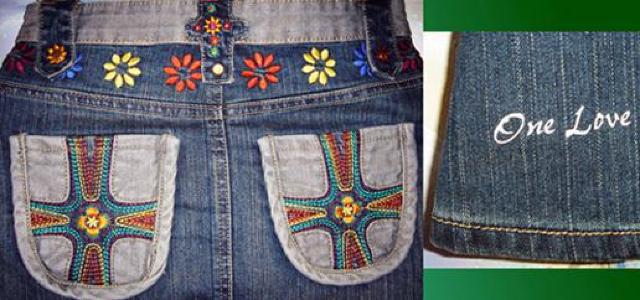 Jah Lion One Love �f�j���X�J�[�g �t�����[ �h�J ���Q�G �� �����t�@�b�V������ 