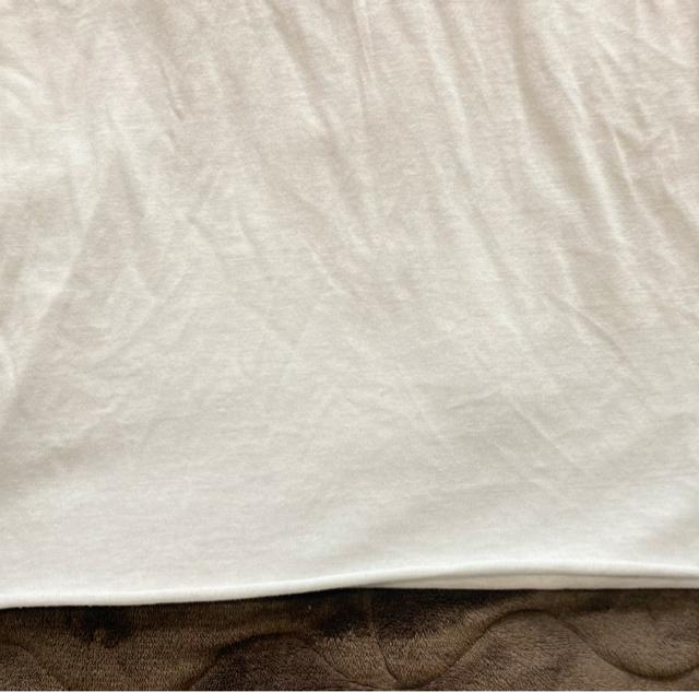切りっぱなし加工Vネック白Tシャツ(^∇^) < 男性ファッション  切りっぱなし加工Vネック白Tシャツ(^∇^) < 男性ファッションの