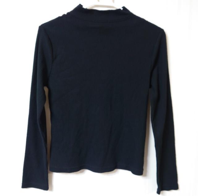 しまむら★テレコリブ クロスネック トップス < ブランド しまむら★テレコリブ クロスネック トップス < ブランドの