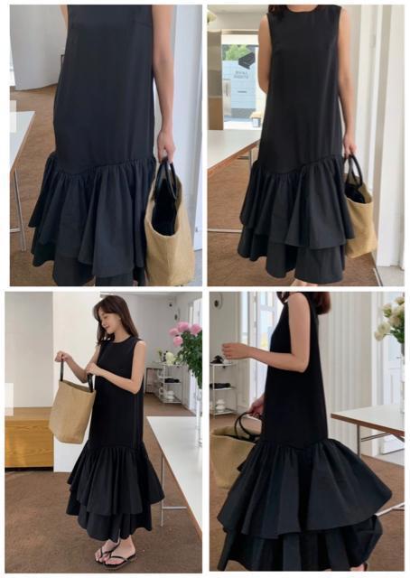 BirthdayBASHAMERIDOUBLEFRILLDRESSバースデーアメリダブルフリルドレスロングティアードワンピース黒 < 女性ファッション BirthdayBASHAMERIDOUBLEFRILLDRESSバースデーアメリダブルフリルドレスロングティアードワンピース黒 < 女性ファッションの