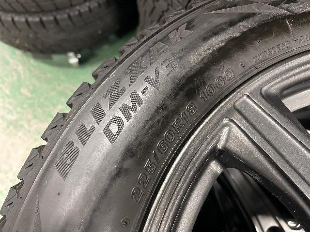 0110196)激安国産スタッドレスタイヤBSブリヂストンブリザック4本美品アルミホイールセット225/60R18送料無料 < 自動車/バイク 0110196)激安国産スタッドレスタイヤBSブリヂストンブリザック4本美品アルミホイールセット225/60R18送料無料 < 自動車/バイク