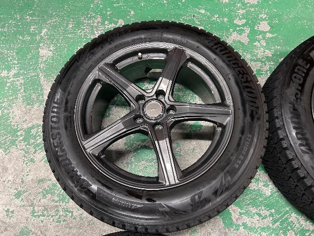 0110196)激安国産スタッドレスタイヤBSブリヂストンブリザック4本美品アルミホイールセット225/60R18送料無料 < 自動車/バイク 0110196)激安国産スタッドレスタイヤBSブリヂストンブリザック4本美品アルミホイールセット225/60R18送料無料 < 自動車/バイク